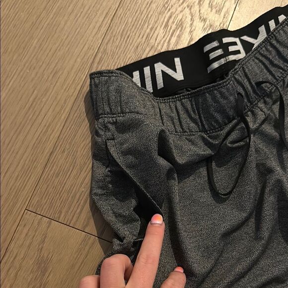 Nike Women's Gray Athletic Shorts - Picture 3 of 3